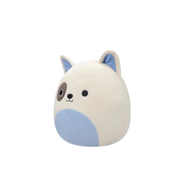 12” Squishmallow Malinda White Bull Terrier Jazwares Official KellyToy - Picture 3 of 6